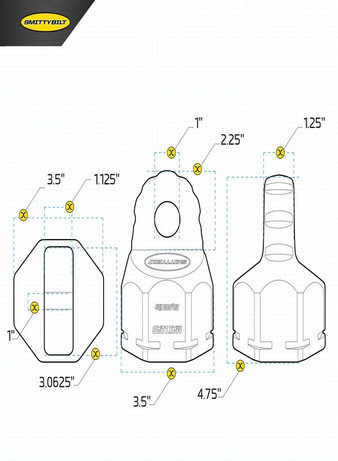 SmittyBilt A.W.S. ALUMINUM - SB2820 - Image 4